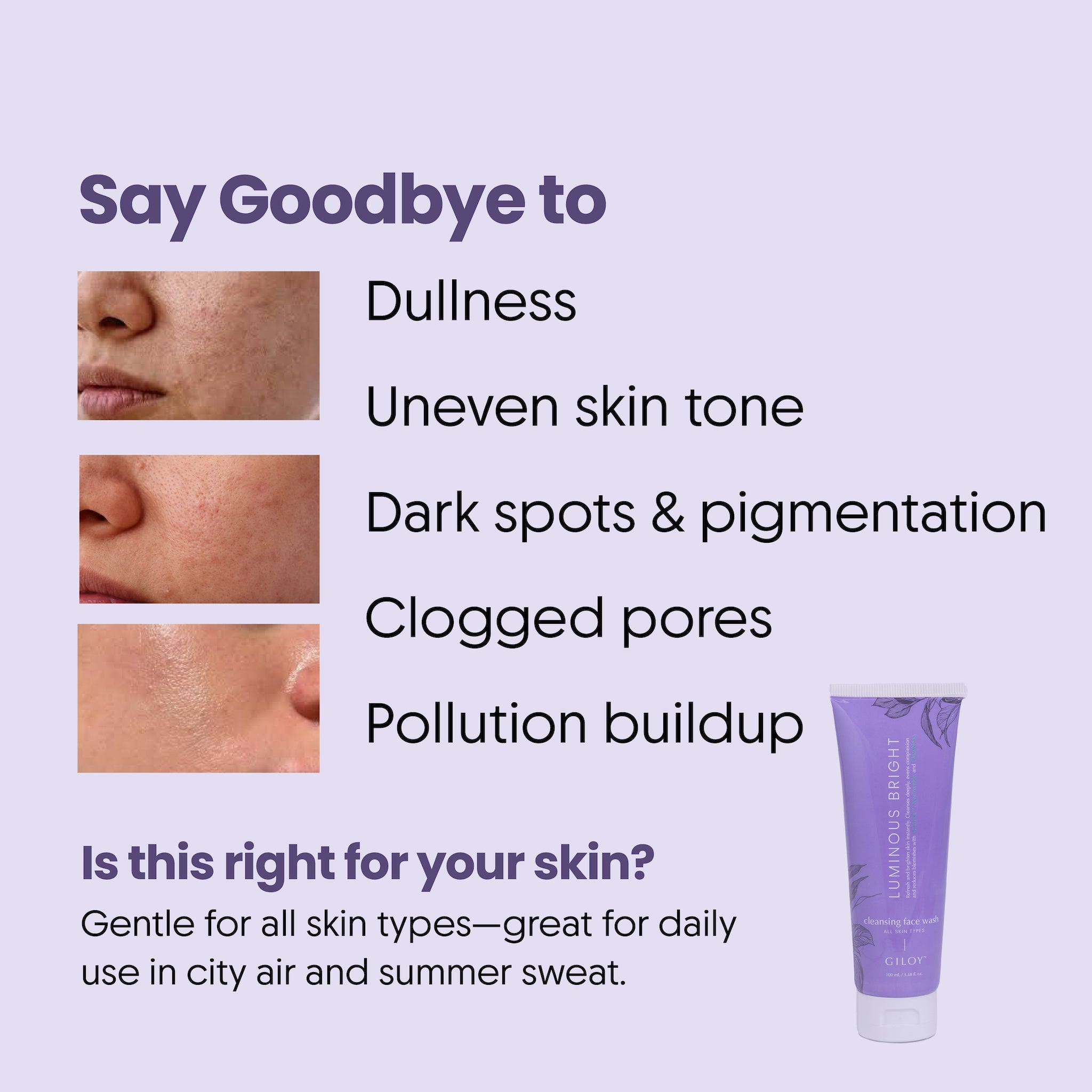 Luminous Bright Cleansing Face Wash