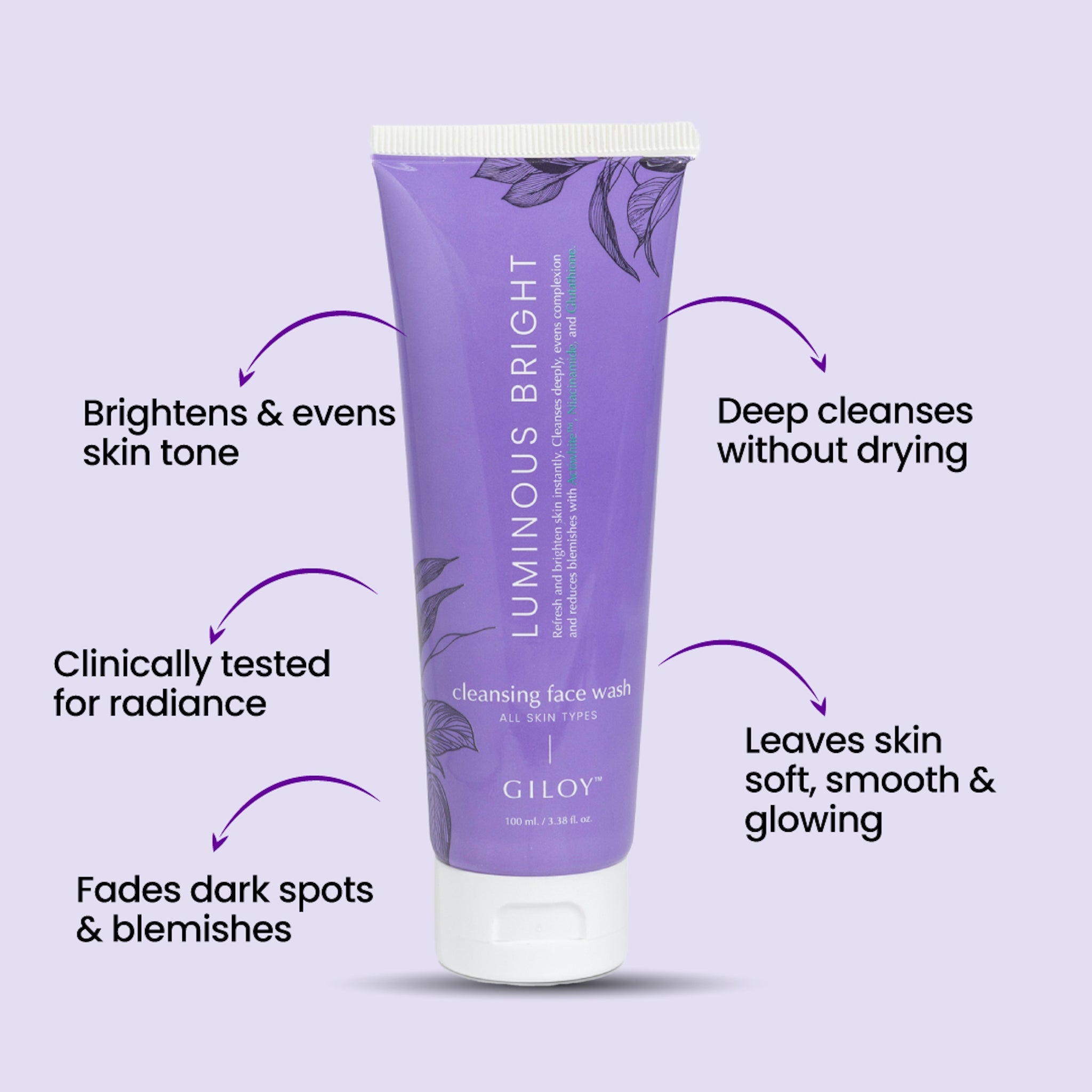 Luminous Bright Cleansing Face Wash