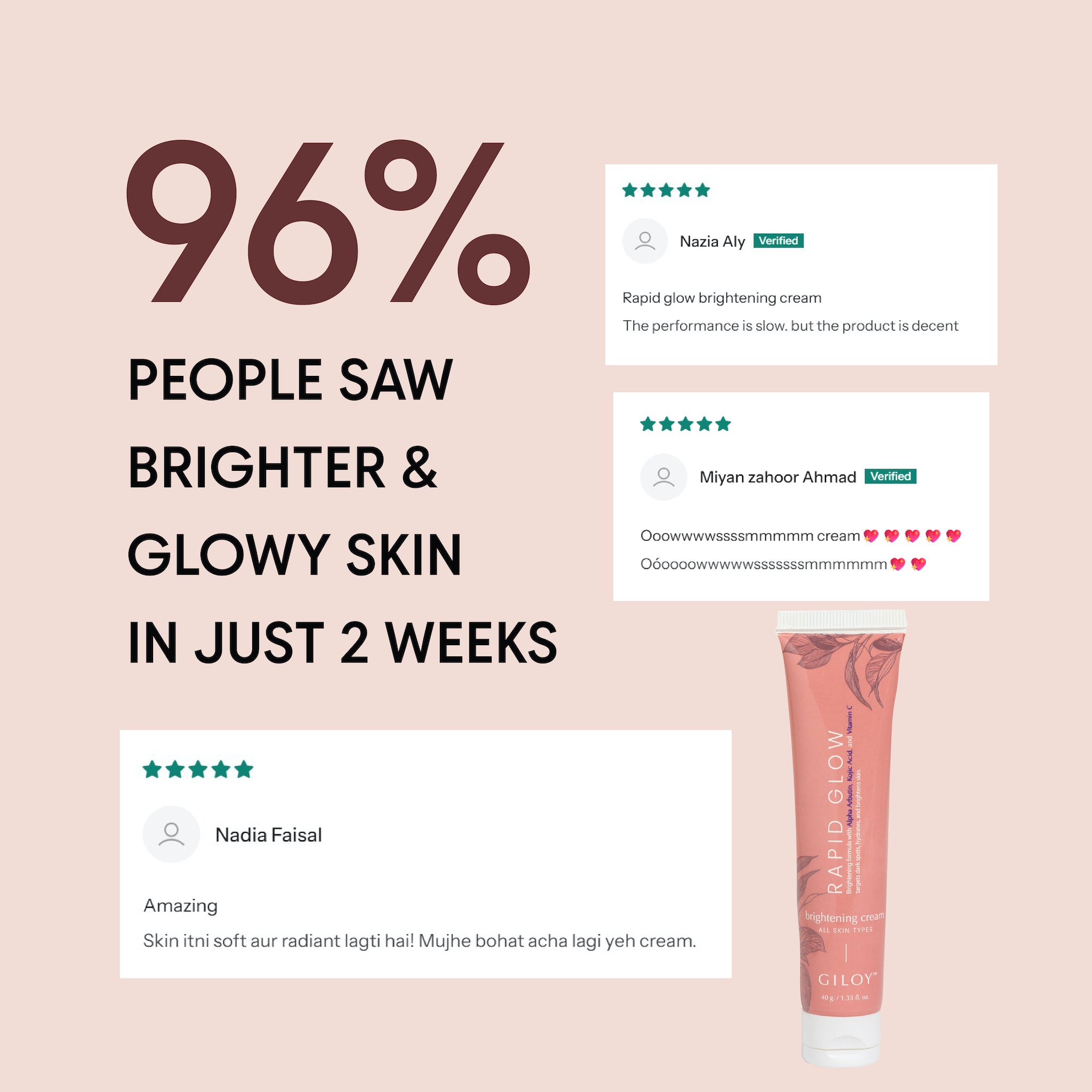 Rapid Glow Brightening Cream