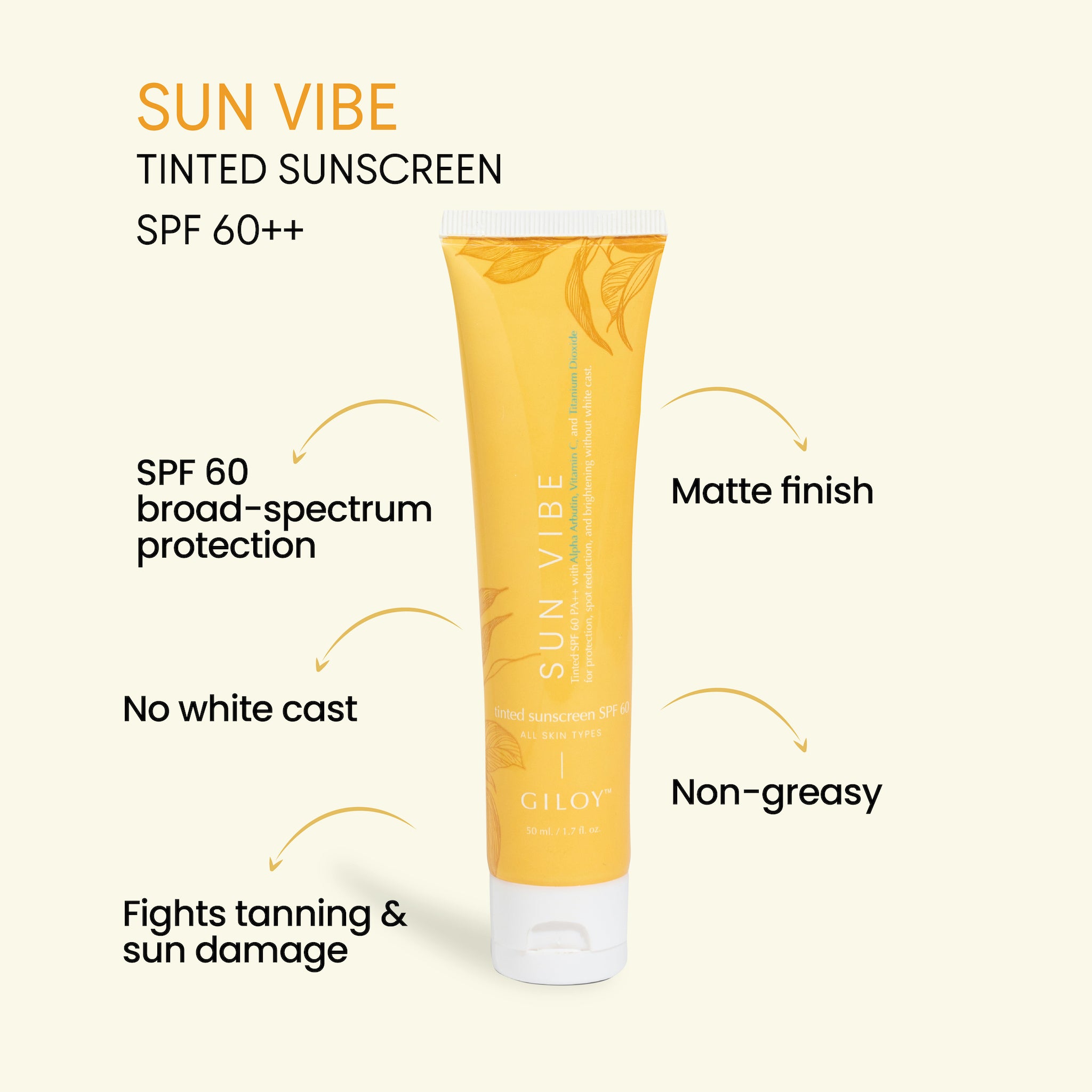 Sun Vibe Tinted Sunscreen SPF 60