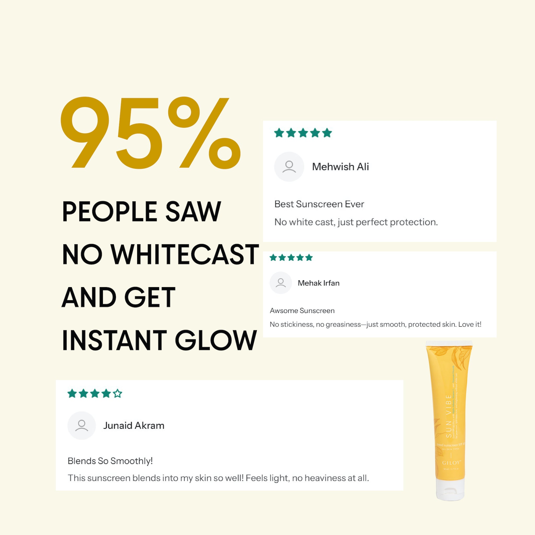 Sun Vibe Tinted Sunscreen SPF 60